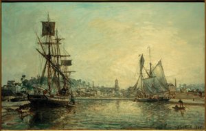 De haven van Honfleur