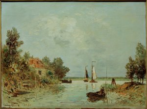 De Maas bij Dordrecht