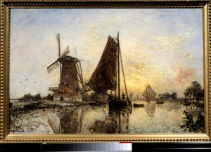 Nederlands Landschap, Boten bij de Molen