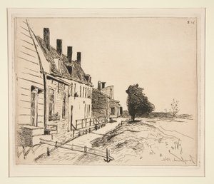 Huizen langs het kanaal