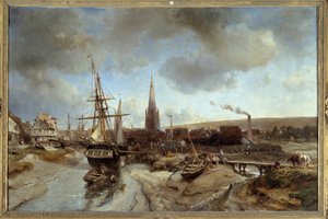 De haven van Harfleur