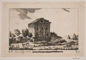 Antiek gebouw door Johan Bülow