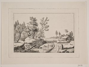 Landschap door Johan Bülow