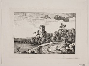 Landschap door Johan Bülow