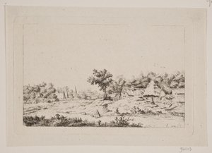 Landschap door Johan Bülow