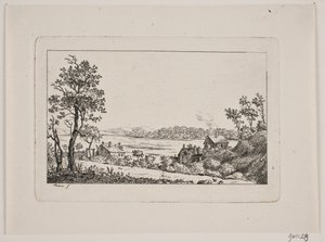 Landschap door Johan Bülow
