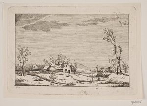 Winterlandschap door Johan Bülow