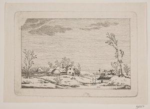 Winterlandschap door Johan Bülow