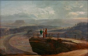 Uitzicht vanaf de Bastei