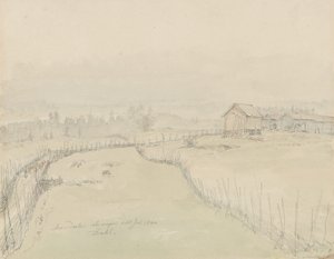 Uit Maridalen door Johan Christian Dahl