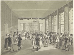 Algemene Centrale Vergadering in Den Haag, 1795 door Johan Daniël de Gijselaar