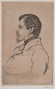 Portret van Jacob Kornerup door Johan Frederik Busch