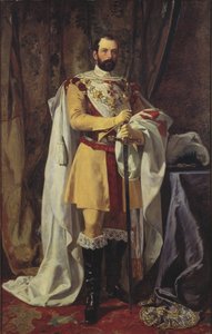 Portret van Koning Karel XV van Zweden (1826-1872)