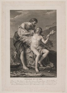 Dédale et Icare door Johan Georg Preisler
