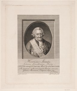 Henrik Stampe door Johan Georg Preisler