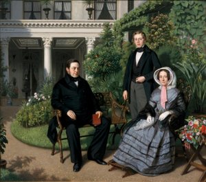 Portret van de familie Metelerkamp