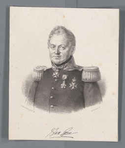 Portret van Joseph Jacobus baron van Geen door Johan Hendrik Hoffmeister