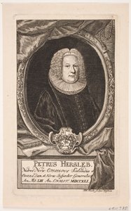 Bisschop Peder Hersleb door Johan Herman Thiele