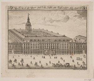 Christiansborg Slot door Johan Herman Thiele