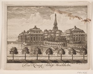 Hørsholm Slot door Johan Herman Thiele