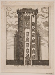 Ronde Toren door Johan Herman Thiele