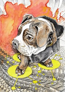 De vurige reis van de puppy