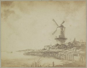 Fotoreproductie van het schilderij 