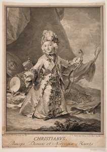 Christian VII als kind