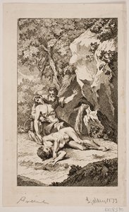 Illustratie bij Salomon Gessners 