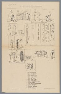 Spotprent op de hervorming van de rechterlijke organisatie, 1873 door Johan Michaël Schmidt Crans