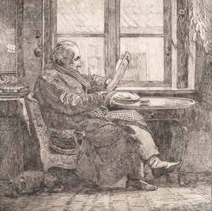 Raadsheer Emanuel Bonnevie door Johan Thomas Lundbye