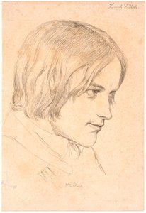 Portret van de schilder Lorenz Frølich (1820-1908)