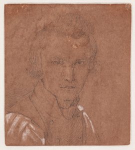 Zelfportret door Johan Thomas Lundbye