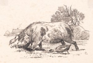Het Varken en de Eend door Johan Thomas Lundbye
