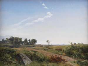 Zeelands landschap. Open land in Noord-Zeeland