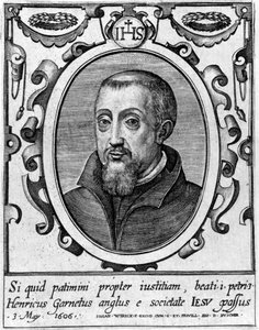 Henry Garnett door Johan Wierix