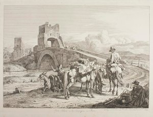 Zonder titel door Johann Adam Klein