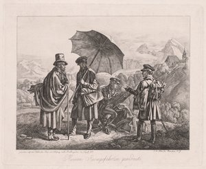 De Kunstenaars op Hun Reis, 1819