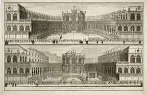 Vue du jardin Roial de l