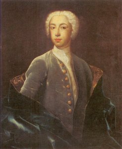 Portrait of Fedor Osterman (1723-1804) door Johann Balthasar Frankart