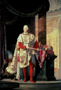 Keizer Frans I van Oostenrijk, 19e eeuw door Johann Baptist Hoechle