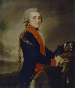 Portret van graaf Artemy Ivanovich Lazarev 1768-1791, 1790s