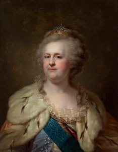 Portret van keizerin Catharina II 1729-1796