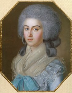 Portret van gravin Anna Alexandrovna Golitsyna door Johann Bardou