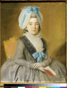 Portret van prinses Praskovia Ivanovna Galitzine door Johann Bardou