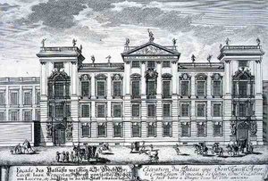 Het Paleis van Graaf John Wenceslas, Praag, uit 