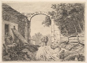 Meisje met een Lading Hooi, Buiten Thorbogen, 1817