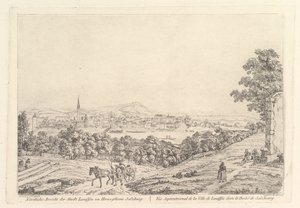 Paden in het Hertogdom Salzburg, begin 19e eeuw