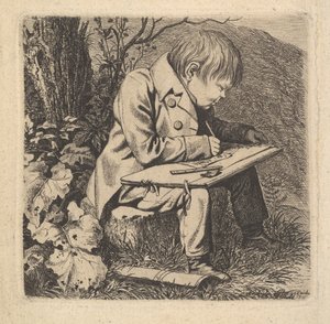 De kunstenaar Hoffman, 1815