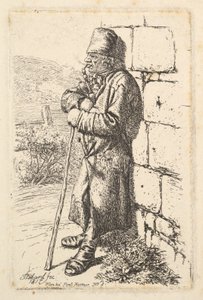 De Tabaksroker, 1817 door Johann Christian Erhard